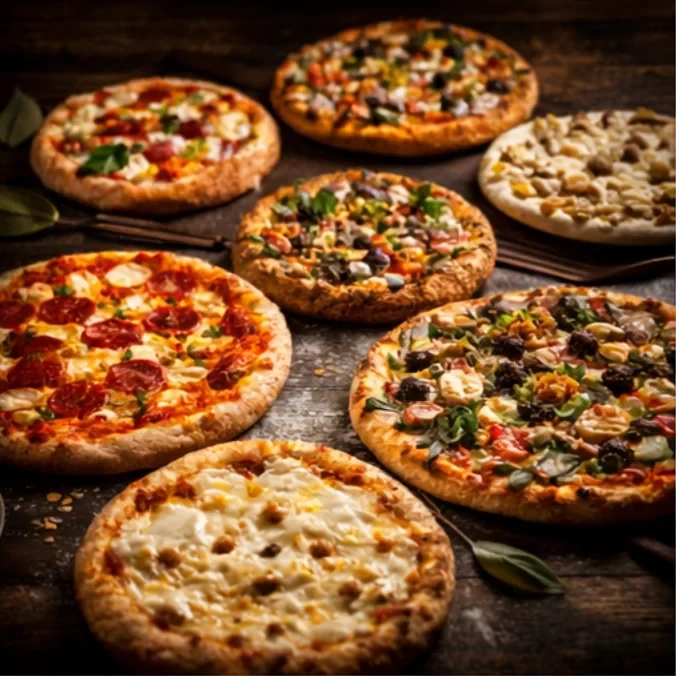 All pizza recipe categories